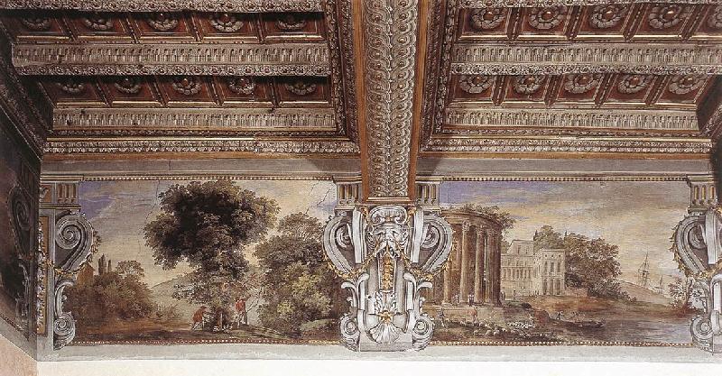 TASSI, Agostino Imaginary Landscape with Temple of Sibyl at Tivoli iyu oil painting image
